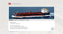 Desktop Screenshot of cbmaritime.hr